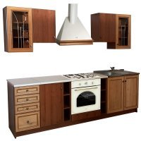 Bucatarie NIKA RAMKA A PIN 250, Genarom, Front MDF Infoliat, OUTLET